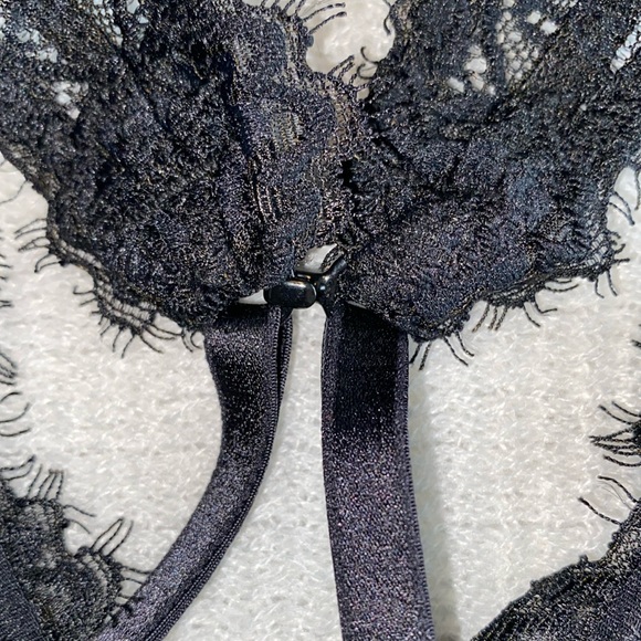 Aerie Real Good Black Lace Bra Size Small - Picture 4 of 8